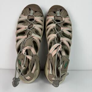KEEN Newport H2 Sandals Womens 10.5 Waterproof Brown Hiking Trail Shoes Outdoor